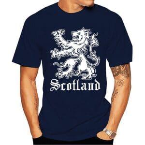 T-Shirt Lion Man Marine