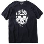 T-Shirt Lion Cool Noir