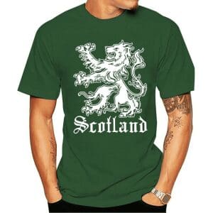 T-Shirt Lion Man Vert