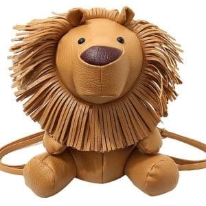 Sac à Dos Lion Cuire Marron