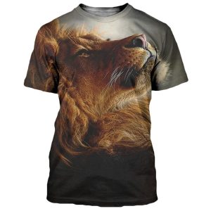 T-Shirt Lion Rêveur