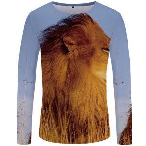 T-Shirt Lion Désert