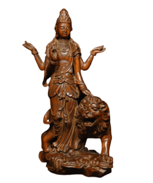 Statue Lion<br> Bouddha