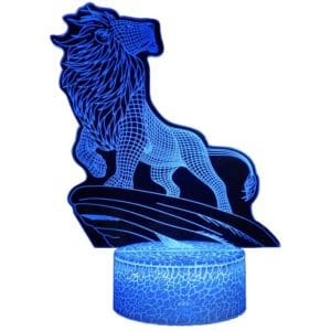 Lampe Led 3D Lion