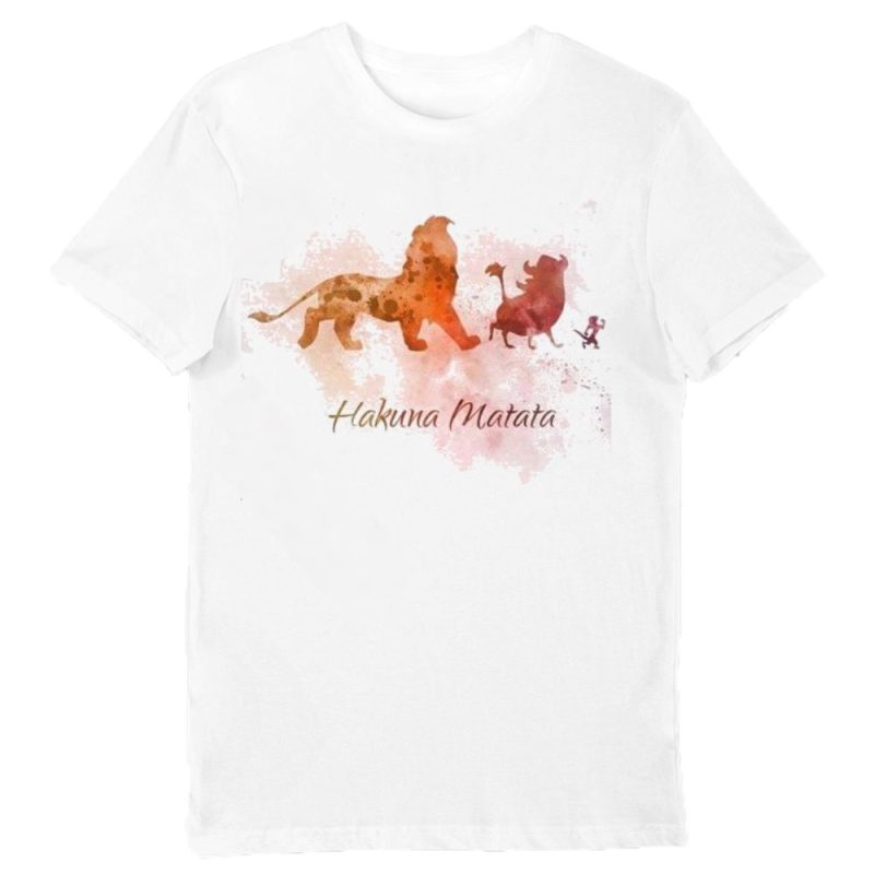 T-Shirt Roi Lion Femme Hakuna Matata