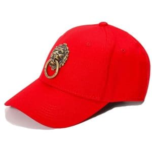 Casquette Lion Street Rouge
