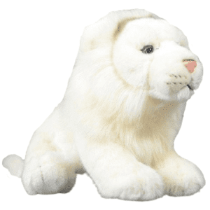 Doudou Lion Blanc