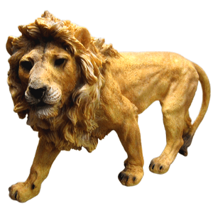 Statue Lion <br> Déco Intérieure
